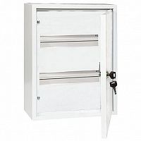 Распределительный шкаф ЩРН, 24 мод., IP31, навесной, металл, серая дверь |  код. SQ0905-0014 |  TDM